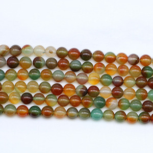 Peacock Agate Round Loose <b>Beads</b> For Bracelet Making <b>Stone</b> <b>Beads</b> 8mm Natural <b>Stone</b> Wholesale DIY Jewelry Making Supplies - Product Image 2