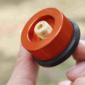 Réchaud de camping Adaptateur de recharge de <span class=keywords><strong>propane</strong></span> Brûleur à <span class=keywords><strong>gaz</strong></span> GPL Cylindre plat <span class=keywords><strong>Coupleur</strong></span> de réservoir Adaptateur de bouteille Sûr Save - Product Image 4