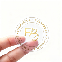 Étiquettes transparentes personnalisées pour flacons de parfum, autocollants personnalisés en vinyle imperméable brillant, étiquettes d'emballage transparentes pour parfum