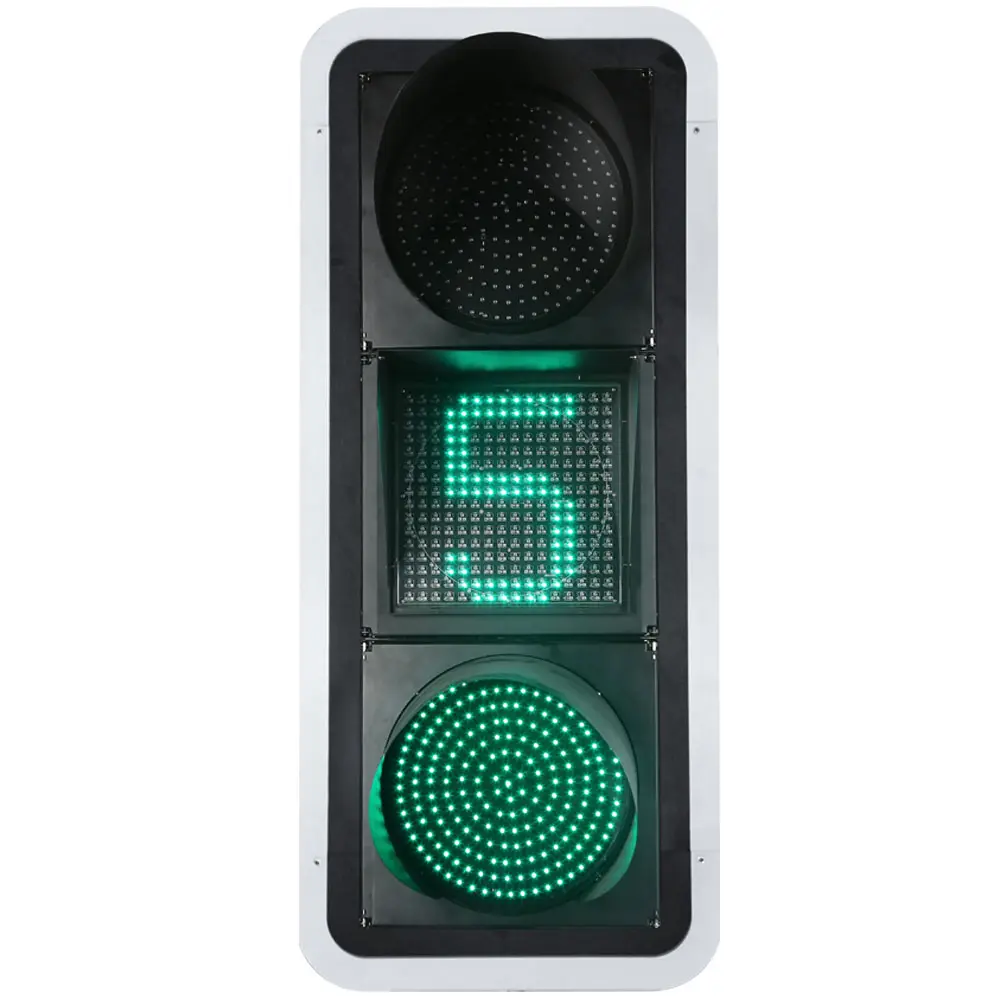 FAMA Traffic supply 400mm LED Full Ball traffic Lights with Matrix countdown timer