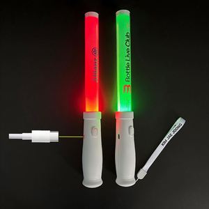 Barras Luminosas con Control Remoto y Logotipo Personalizado, Recargables, Suministro Directo de Fábrica - RGB Multicolor, Regalos para Conciertos - Product Image 1