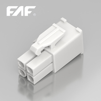 Boîtier de connecteur automobile AMP/TE 172165-1 en Nylon 66, pas de 4,2 mm, connecteur fil à fil, 2, 3, 4, 6 broches