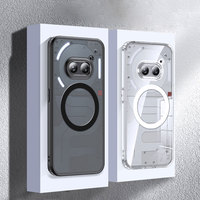 Étui mat givré pour rien téléphone 2A 2 1 Films d'objectif protecteur de caméra anneau magnétique clair couverture arrière transparente Wls94 Wlons