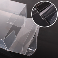 Boîte en plastique PVC transparente personnalisable de 2mm d'épaisseur Emballage de bonbons au chocolat écologique pliable biodégradable