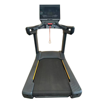Cinta de correr eléctrica de nuevo diseño 2025 para uso en gimnasio, máquina de correr motorizada comercial con pantalla LCD, Manual de funciones