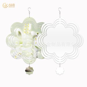 Molinetes de Viento Personalizados de Aluminio de Lujo de 8/10 Pulgadas para Adornos de Jardín, Venta al Por Mayor - Product Image 4