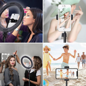Le secret du succès dans le tournage de courtes vidéos 26cm trépied Selfie LED Ring Light avec USB pour <span class=keywords><strong>Tik</strong></span> <span class=keywords><strong>Tok</strong></span> <span class=keywords><strong>Youtube</strong></span> Volgging - Product Image 3