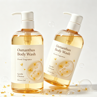 Gel Douche Parfum Osmanthus – Parfum Longue Durée, Hydratant, Rafraîchissant, Nettoyage Doux