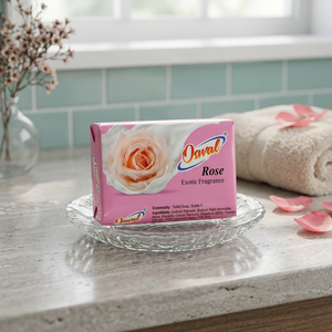 Jabón en Barra Osval Rose 100g, Fragancia Exótica, Hidratante para Todo Tipo de Piel - Product Image 4