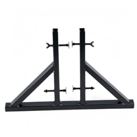 Support de présentation de porte réglable sur pied en métal pour machines de menuiserie, idéal pour l'affichage de porte en bois, d'échantillons de carrelage et de marbre en showroom