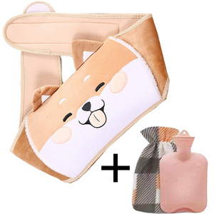 Bolsa de Agua Caliente Portátil con Funda para la Cintura, Calentador de Manos Portátil, Bolsa de Agua Caliente con Funda de Felpa para Aliviar el Dolor - Product Image 4