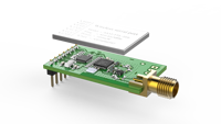 Module émetteur sans fil uart LoRa SX1278 4000 m longue portée 433 315mhz rf avec antenne lora câblage sma