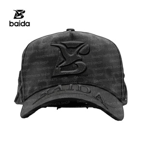 Sombrero G5 Dandy Hats, Gorras de Béisbol Deportivas de 5 Paneles de Gamuza, Bordado de Letras en Tela, Diseño Desgastado, Unisex, Adulto, Halloween - Product Image 5