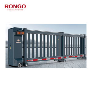 Thép không gỉ công nghiệp lối vào tự động gấp cửa trượt - Product Image 6