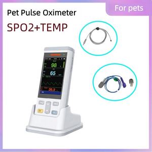 USMILEPET 새로운 디자인 충전식 수의학 휴대용 맥박 산소 농도계 애완 동물을위한 가장 작은 휴대용 생체 신호 모니터 - Product Image 6