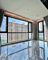Ventanas Abatibles de Vidrio Templado de Aleación de Aluminio con Aislamiento Acústico y Térmico de 5 mm