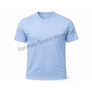 เสื้อยืดคอกลมแขนสั้นผู้ชาย ผ้าฝ้ายถัก 100% 220 GSM คุณภาพดี เป็นมิตรกับสิ่งแวดล้อม พร้อมสำหรับการสกรีน - Product Image 4