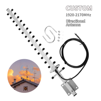 Antena de sector GSM 2G 3G 4G 5G WiFi para exteriores de alta ganancia Vertical LPDA direccional Yagi WiFi extensor puente AP CPE repetidor