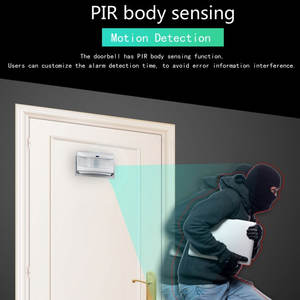 Sensor de Movimiento PIR con Detección Infrarroja, Timbre Inalámbrico para Puerta, Campanas de Visita, Alarma de Seguridad para el Hogar y Entrada de Vehículos - Product Image 4