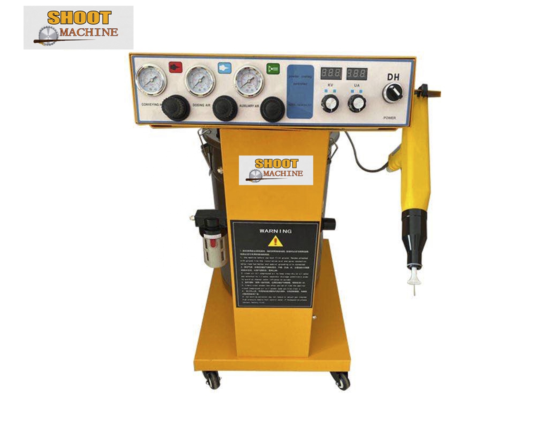 Снимать бренд ручной пистолет для нанесения порошкового покрытия, SHFMG50