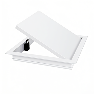 Magnetisch toegangspaneel van aluminiumlegering, afgewerkt plafondinspectieluik, verborgen decoratieve afdekking, inspectiepoort - Product Image 4