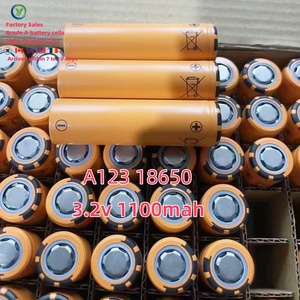 Batterie LiFePO4 <span class=keywords><strong>18650</strong></span> <span class=keywords><strong>A123</strong></span> 3.2V 1100mAh, cellule haute puissance 10C, fournisseur OEM en gros pour packs de stockage solaire et drones, cellule LFP Lifepo4 - Product Image 1