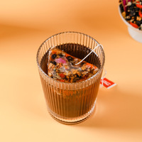 Mélange d'herbes premium Marque Blanche : Thé Herbal Matin VC Nuit VA, Rose, Jujube, Fruits de figues séchés, Rosa Roxburghii, Mûre, Goji noir