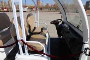 WELIFTRICH Autobús Eléctrico Cerrado de 11-14 Plazas, 72V, para Turismo, con Velocidad Máxima de 30 km/h y Autonomía de 80-100 km - Product Image 4