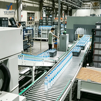 Sistema di Trasporto a Rulli Motorizzato in Acciaio a Velocità Regolabile con Base Mobile, Durevole, 110V/220V/380V per Produttori di Magazzini