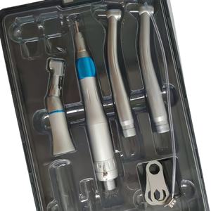 <span class=keywords><strong>2</strong></span> strumenti a manipolo dentali ad alta velocità 1 fonte di alimentazione a turbina per uso medico in acciaio inossidabile - Product Image 3