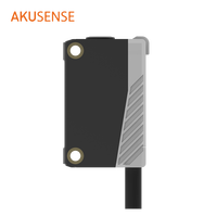 Sensor Óptico Difuso Láser Económico Akusense ELE-B35NS02, Sensor Fotoeléctrico con Salida NPN PNP