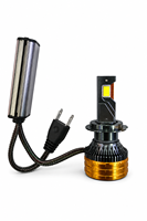 Kit de phares LED professionnels 100W 10000LM, puce à six cœurs 3570 stable 70W avec driver externe, compatible Canbus pour H4 H7 H11 9005