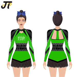 Chất Lượng Cao Tùy Chỉnh Tất Cả Các Nfl Cổ Vũ Đồng Phục Cho <span class=keywords><strong>Auburn</strong></span> Cổ Vũ Đồng Phục 220 Gram Vải Gấu Cổ Vũ Trang Phục Trên Bán - Product Image 2