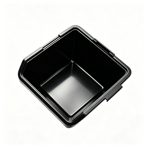 Kartenschlitz-Schutzboxen Antistatische Aufbewahrung Wäsche-Münz-Schlüssel-<span class=keywords><strong>Eurostat</strong></span>-Box Schwarzer Behälter ESD-Rack - Product Image 3