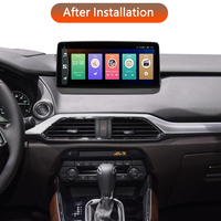 Système d'autoradio Android de 10.25 pouces pour Mazda CX-9 2016-2021 unité principale multimédia lecteur de voiture de Navigation GPS