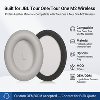 Coussinets d'oreille de remplacement M2 pour casques sans fil supra-auriculaires JBL Tour One/Tour One M2 – Accessoires de mise à niveau pour casques
