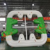 Parc aquatique d'amusement aquatique extérieur le plus vendu d'Aoqile gonflable de haute qualité remorquable pour l'événement