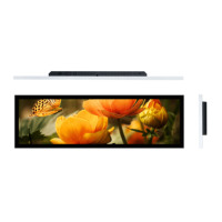 Composant pc android avec panneau numérique, norme iptz, 43 pouces, barre givrée, écran lcd, publicité, prix bas