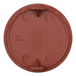 Cache-prise en plastique pour meubles, bouchon décoratif de 38 mm pour trou de vis rond, insert de dissimulation - Product Image 1