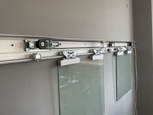 Télécommande Double/simple porte en verre capteur électrique ouvre-porte coulissante opérateur de porte automatique - Product Image 2