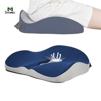 Cojín de Asiento de Espuma Viscoelástica con Gel Refrigerante JIYIMEI, el Más Vendido, para Silla de Oficina, Alivio del Dolor de Ciática y Coxis, Transpirable