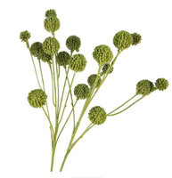 Fleur artificielle en plastique, modèle châtaigne, à 10 têtes, faite à la main, moderne, écologique, réutilisable et recyclable, pour la décoration intérieure