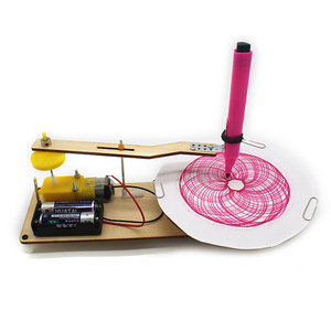 Ensemble de jouets à dessiner en bois, thème robot électrique, pour enfants de 8 à 13 ans, kit de modèles éducatifs scientifiques - Product Image 1