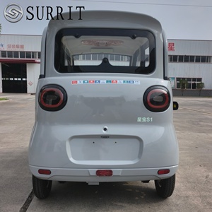 Tricycle électrique SURRIT à 4 portes, cabine fermée 3 places, couleur blanche, 60V 800W, certifié CE ISO - Product Image 5