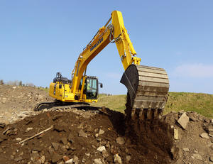 Spot Подержанный большой экскаватор PC290LC-11 экскаватора Komatsu <span class=keywords><strong>Hitachi</strong></span> - Product Image 3