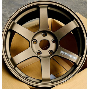 ล้อรถปลอมแปลงล้อแม็ก<span class=keywords><strong>4x100</strong></span> 5X112 5X114.3 18นิ้วขอบ <span class=keywords><strong>Te37</strong></span>สำหรับรถแข่งรถ BMW E92 F87 F82 M2 M3ล้อรถปลอมแปลง - Product Image 1