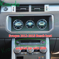Autoradio Android Krando 10,25 pouces avec GPS et lecteur DVD pour Land Rover Range Evoque 2012-2019, système Harman Bosch, CarPlay sans fil, 4G