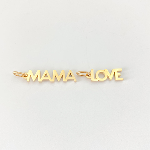 Pendentif Emanco tendance en acier inoxydable plaqué <span class=keywords><strong>or</strong></span> avec breloque MaMa, accessoire délicat pour <span class=keywords><strong>femme</strong></span>, idéal pour la fête des Mères - Product Image 5