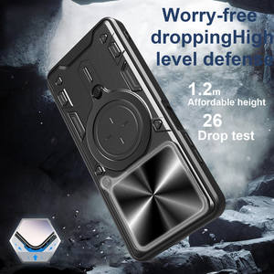 เคสโทรศัพท์ tecno <span class=keywords><strong>Spark</strong></span> Go 2025ป้องกันการกระแทกกล้องสไลด์เคสฝาหลังป้องกันการกระแทกสำหรับ POP 9 4G ห่วงแม่เหล็ก POP8ทนทาน - Product Image 6