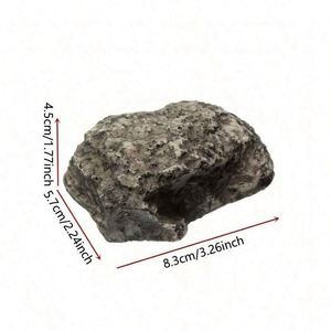 New Key Hider Outdoor Patio Hidden Home Entrance Key <b>Box</b> OEM ODM Simulation <b>Small</b> Stone Decorations - Product Image 5